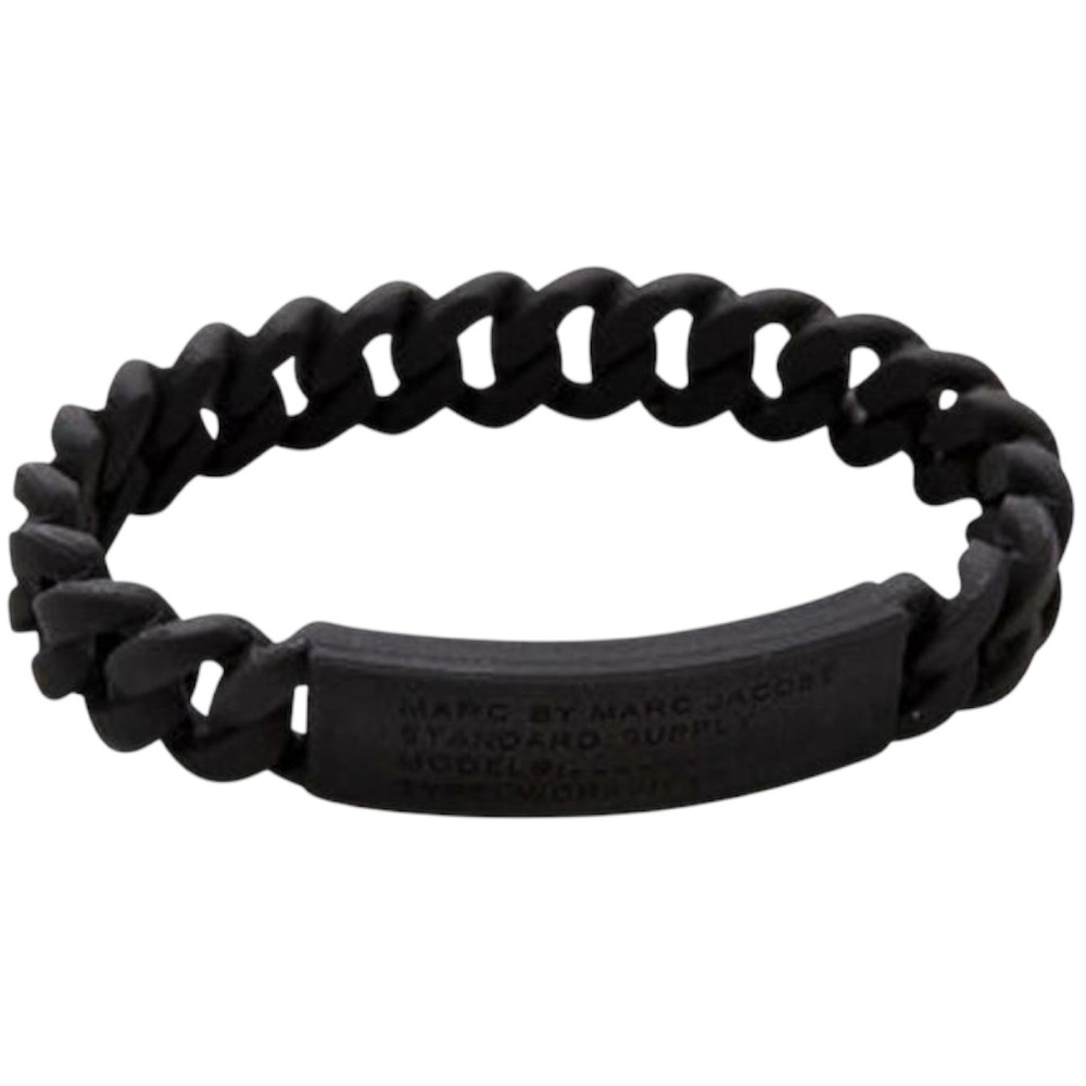 Marc by Marc Jacobs Black Braided Bracelet-Retail $28